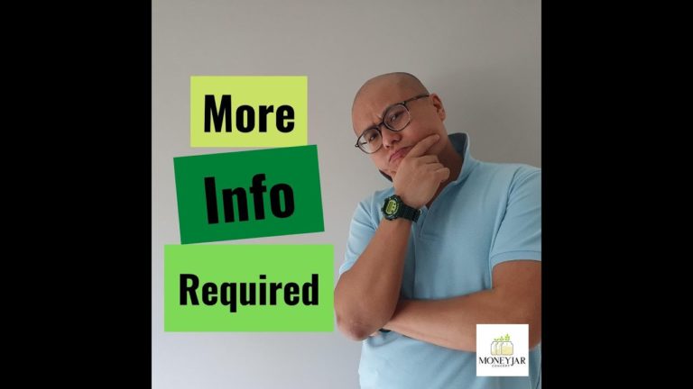 Why we ask for more information